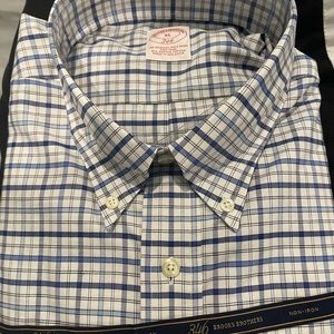 Brooks Brothers men’s supina cotton dress shirt XL